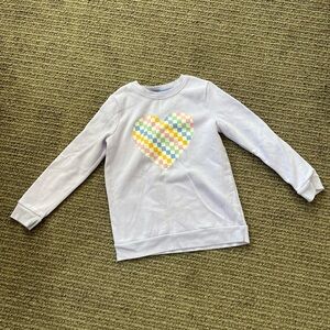 Girls Cat and Jack sweater. Size L 10-12.